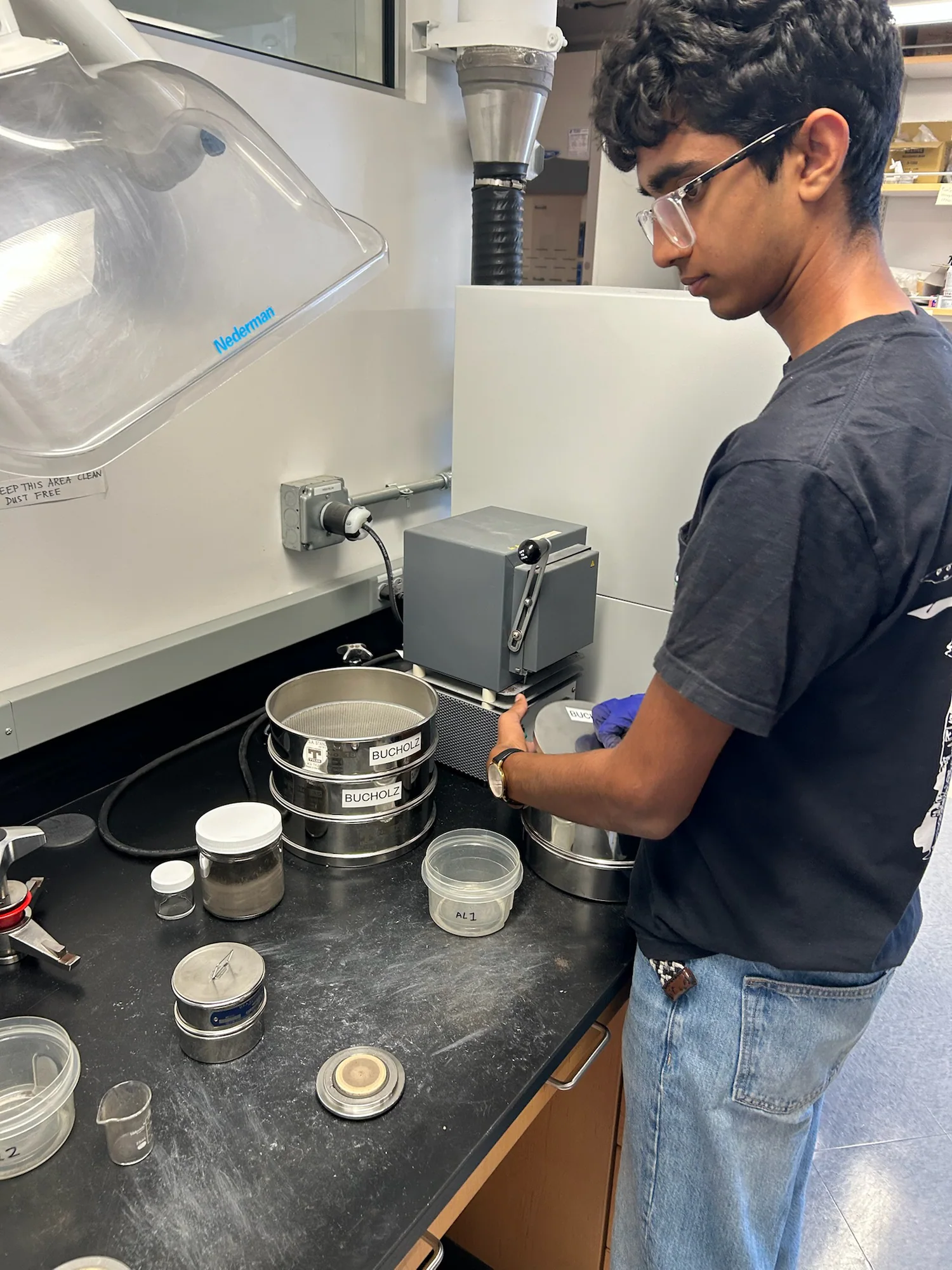 Material preparation for an Ankura Solutions experiment